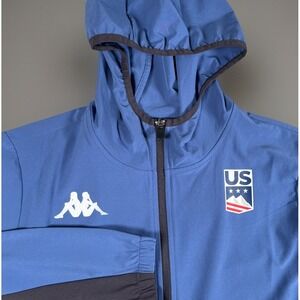 Kappa Full Zip Hoodie Adult XS Breathable Lightweight Jacket Pro Kombat System